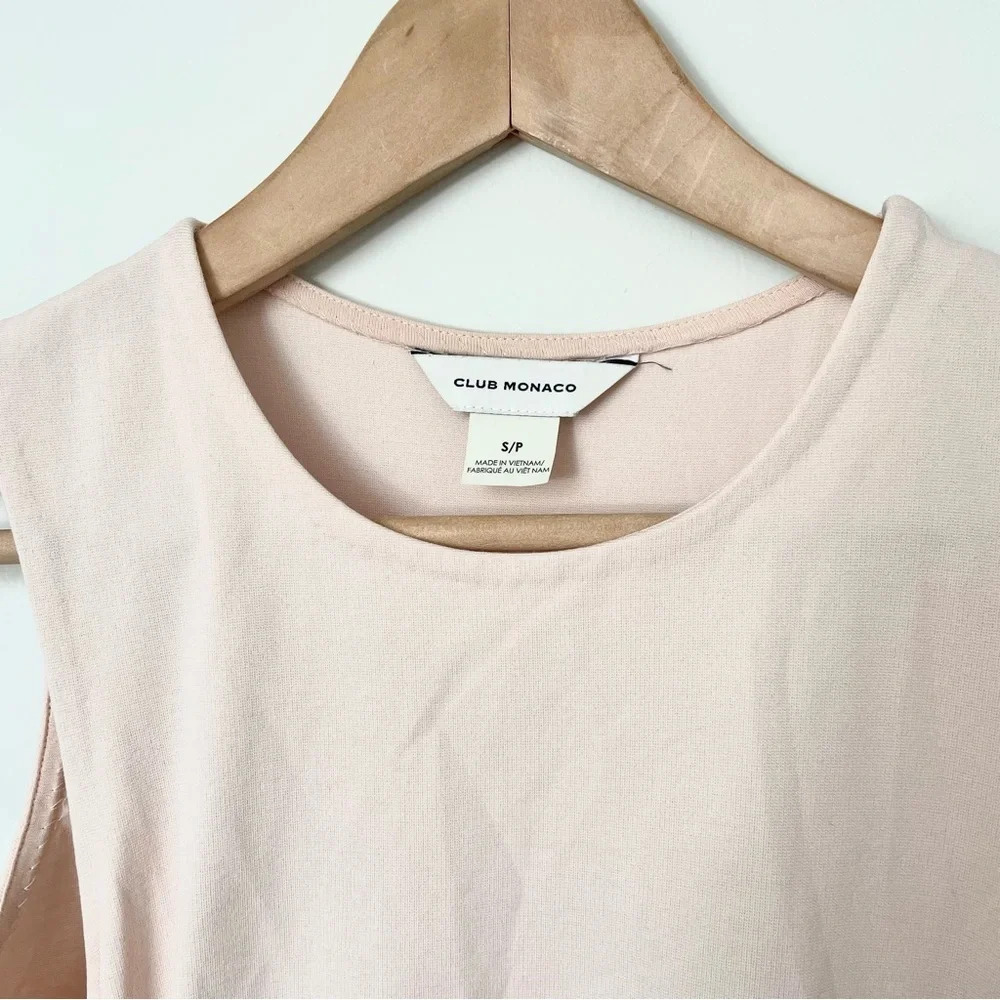 Club Monaco Side Stream Ruched Mini Dress - Picture 5 of 8